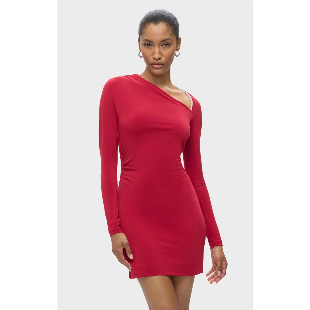 Hervé Léger THE ABBY DRESS in Red
